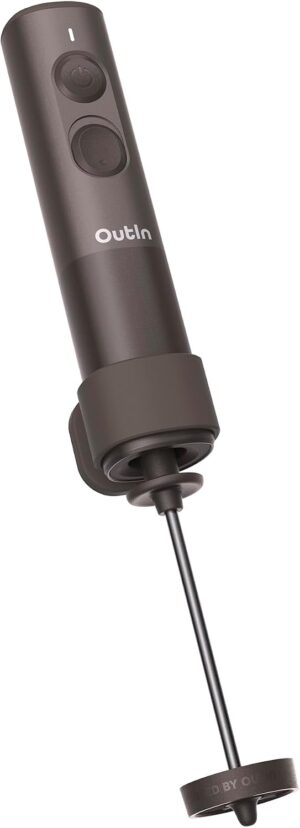 OutIn LattoGo Milk Frother Handheld...