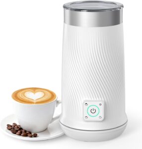 Wowteam Milk Frother, 4-in-1 Electr...
