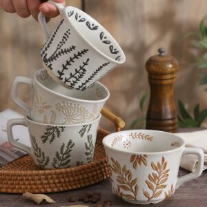 Ceramic Mug Set of 4, 11oz – ...