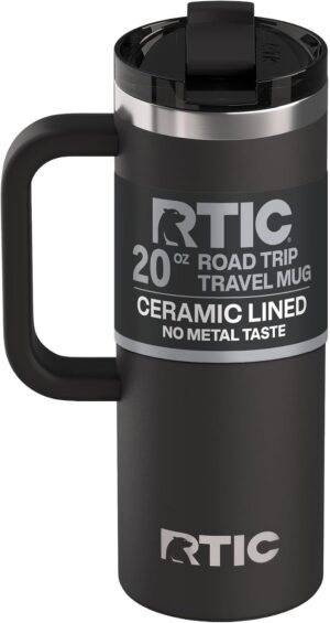 RTIC 20oz Road Trip Travel Mug with...