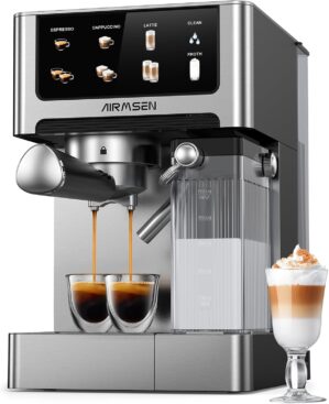 AIRMSEN 20 Bar Espresso Machine wit...