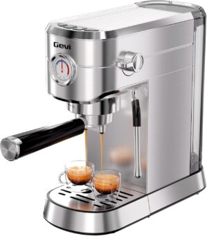 Gevi Espresso Machine 20 Bar with P...