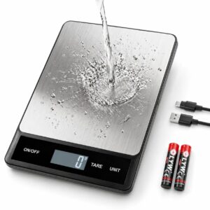 33LB/15KG Digital Kitchen Scale, US...