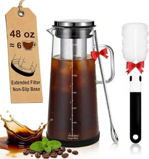 Cold Brew Coffee Maker 48oz/1.4L, A...