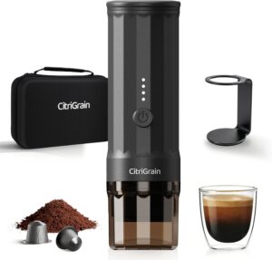 Portable Espresso Machine, Self-Hea...