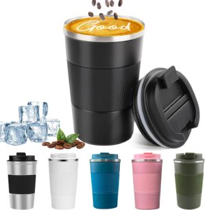 YINBAOGE Insulated Travel Coffee Mu...