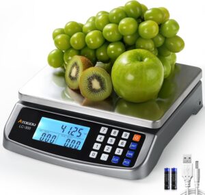 Atogou 66lb Food Scale, Commercial ...