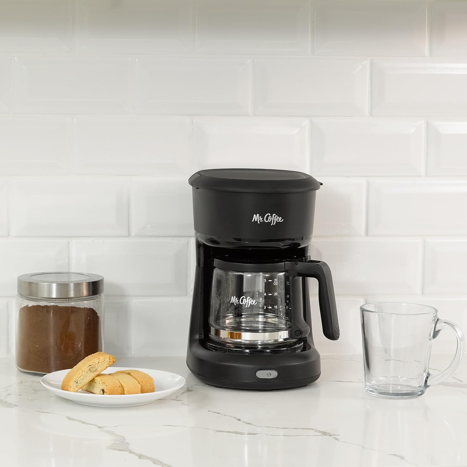 Mr. Coffee® 5-Cup Mini Brew Switch Coffee Maker, Black - Image 3