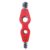 4 in 1 Copper Tubing Brush, 1/2 in and 3/4 in Copper Pipe Cleaner, Stainless Steel Coppers Tubing Wire Brush Cleaning Inside and Outside Thread, for Plumbing Installation, Soldering, Coppers Pipes