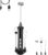 Rechargeable Milk Frother Handheld 3 Speed Adjustable with 3 Detachable Stainless Whisks, Handheld Coffee Frother, Drink Mixer for Coffee, Matcha, Protein Shakes, with Charging Base and Whisk Storage