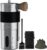 Manual Coffee Grinder,Ceramic Burr,20g Capacity,Adjustable Grind Setting,Portable Size for Camping,304 Stainless Steel