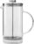 Public Goods 34 oz. French Press Coffee Maker | 1 Liter High-Heat Borosilicate Glass French Press | Heat-Resistant, Durable, Dishwasher Safe