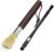 Coffee Grinder Cleaning Brush, Espresso Machine Brush Cleaner Tool with Wooden Handle and Natural Bristles for Barista Home Kitchen