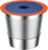 Stainless Steel Reusable K Cups for Keuring 2.0 and 1.0, Reusable Coffee Pods for Keuring Coffee Maker,Permanent Reusable K Cups Sturdy Coffee Filters (1 PACK)