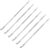 uxcell Stainless Steel Coffee Latte Art Pen, 6Pcs135mm/5.31″ Coffee Fancy Tool for Latte Espresso Decorating