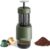 HIBREW H4D Manual Espresso Maker for Camping & Travel – Portable Hand-Pump Coffee Machine Built-in Cup, 2-in-1 Compatible Ground Coffee & Nes Original Pods