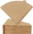 Clinuse Cone Coffee Filters #2, 200 Count Unbleached Size 02 Coffee Filter, Disposable Natural Paper Filters 2-4 Cup, 02 Cone Filters for Pour Over and Drip Coffee Maker